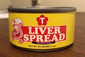 General store operation - other than mainly grocery: Big T Liver Spread (85 g)