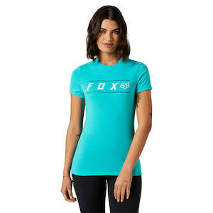 Fox Womens Pinnacle Ss Tech Tee [teal]