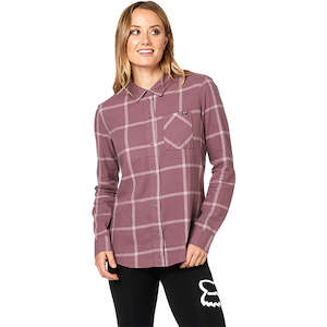 FOX WOMENS ROOST FLANNEL [PURPLE]