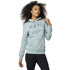 FOX WOMENS PINNACLE PULLOVER FLEECE HOODY [GUNMETAL]