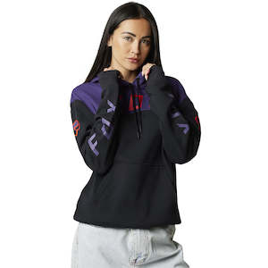 Fox Womens Fgmnt Pullover Fleece Hoody [black]