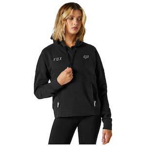 Fox Womens Quest Dwr Pullover Fleece Hoody [black]