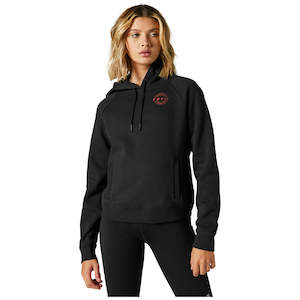 FOX WOMENS PROXIMAH PULLOVER FLEECE HOODY [BLACK]