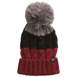 Fox Womens Valence Beanie [dark Red] Uni