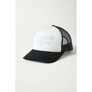 Fox Womens Moto Inn Trucker [crystal Blue] Os