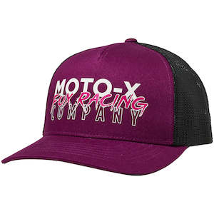 FOX WOMENS RAMPAGE TRUCKER HAT [DARK PURPLE] OS