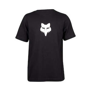 Youth Shortsleeve Tees: FOX YOUTH FOX LEGACY SS TEE [BLACK]