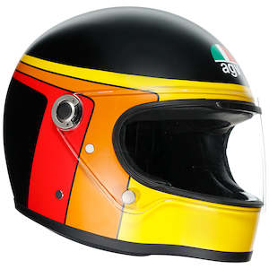 Agv X3000 [gasoline Matt Black/orange]