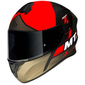 Streetbike Helmets: MT TARGO [RIGEL MATT RED]