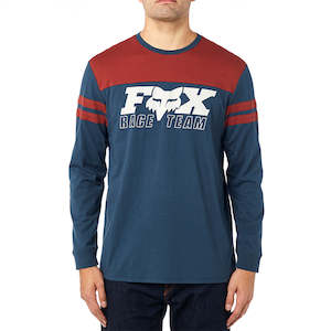 Fox Race Team Ls Airline Top [navy/red] Xxl