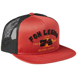 29 Caps Hats: FOX AT BAY SNAPBACK HAT [RED CLAY]