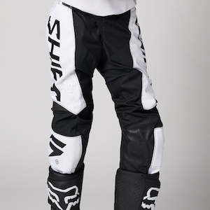 SHIFT WHITE LABEL TRAC PANTS [WHITE/BLACK]