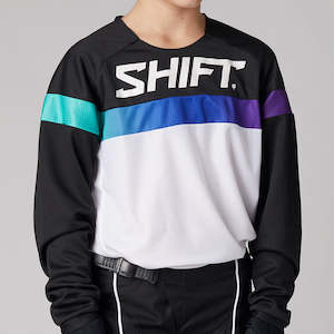 SHIFT YOUTH WHITE LABEL ULTRA JERSEY [WHITE/ULTRAVIOLET]