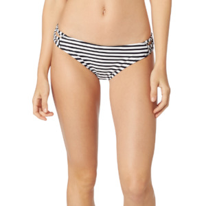 Fox Womens Jail Break Lace Up Bikini Bottoms [black/white]