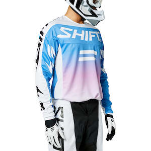 Shift White Label Fade Jersey [acid Blue]