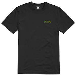 EMERICA TRI CREATURE TEE [BLACK]