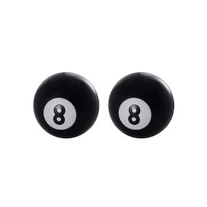 Oxford 8 Ball Valve Caps Black