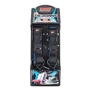 Tie Downs: DRC T2 Cambuckle Tie Down - Blue