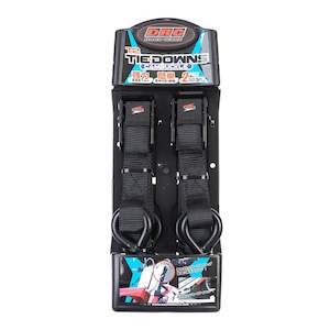 Tie Downs: DRC T2 Cambuckle Tie Down - Black