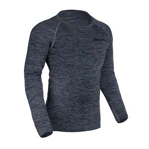 Oxford Advanced Thermal Base Layer Mens Top - Charcoal