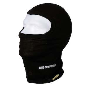 Oxford Deluxe Balaclava Merino - Black (One Size)