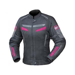 Dririder Ladies Air-Ride 5 Jacket - Black / Pink