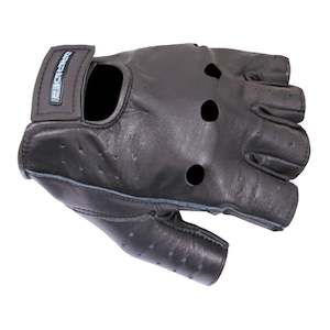 Summer Collection: Dririder Fingerless Summer Cruiser Glove - Black