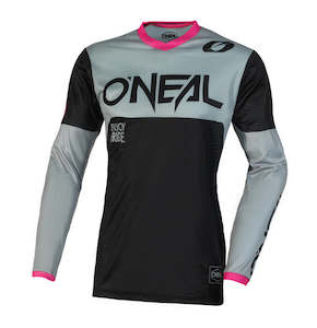 Jerseys: O'Neal Girls ELEMENT Racewear V.23 Jersey - Black/Pink