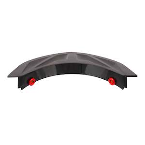 LS2 MX437 / MX436 EPS Lower Neck Trim - Black (2XS-S)