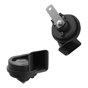 Horns: Oxford Foghorn 12v Horn Extra Loud - Black