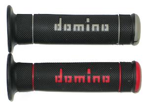 Grips Off Road: Domino Trials Grips - A240 Full Knurl