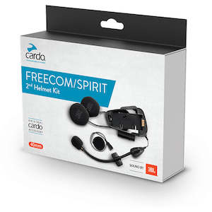 Intercom Systems: Cardo FREECOM X / Spirit - 2nd Helmet Kit with JBL