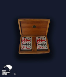 Rimu Playing Card Box