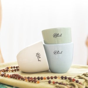 Health food: Lily and Lotus Coffee and Moon Milk Vessels