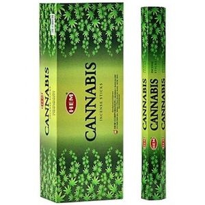 HEM Hexagon Cannabis Incense 6 Pack