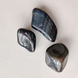 Blue Tiger's Eye Tumbled Crystal