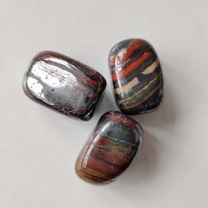 Red Tiger's Eye Tumbled Crystal