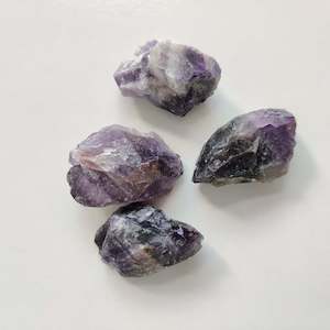 Dark Amethyst Rough Tumbled Crystal (2-3cm)