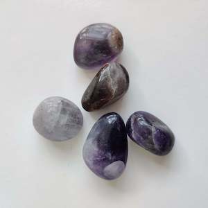 Dark Amethyst Tumbled Crystal (1-2cm)