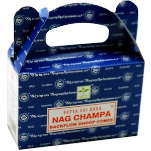 Satya Nag Champa Backflow Incense Cones