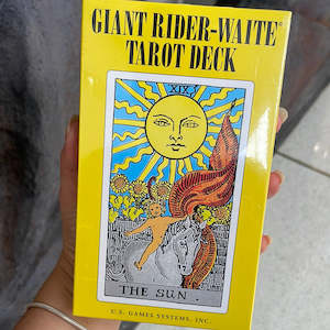 Giant Rider Waite Tarot Deck