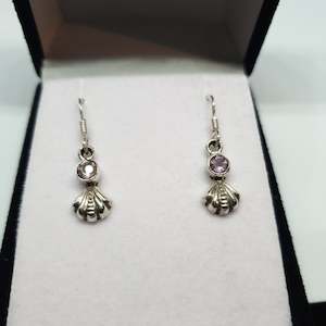 Amethyst 925 Sterling Silver Earrings