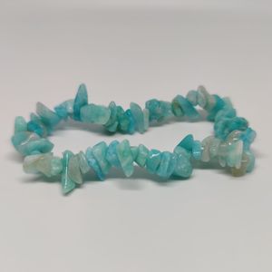 Amazonite Chip Crystal Bracelet