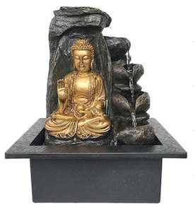 Water Feature Buddha Gold