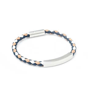 Accessories: Woven Leather Bracelet by Mon Art