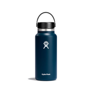 Indigo 32oz (946mL) Wide Mouth Hydro Flask