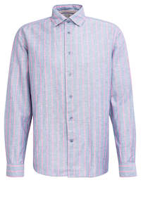 Shirts: Treviso Blue Stripe by Fil Noir