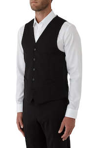 Mighty Black Vest by Gibson