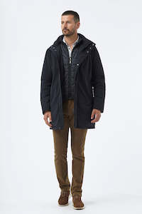 Navy Raincoat by Florentino