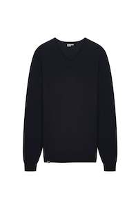 Knitwear: Navy Classic V by Standard Issue